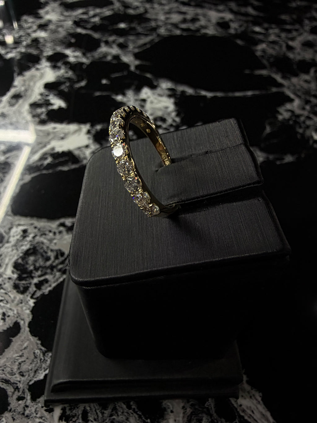 14k yellow gold diamond ring