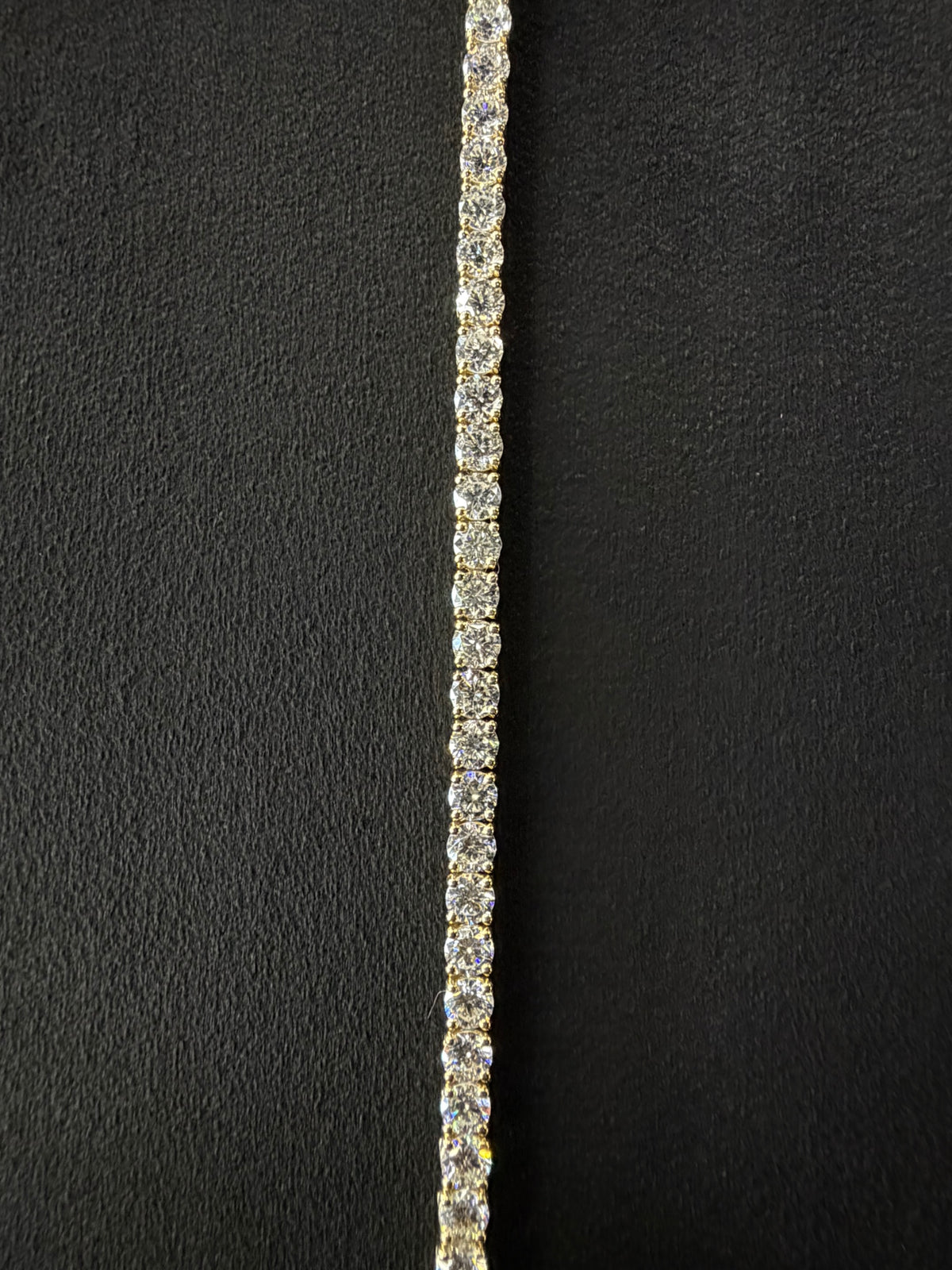 tennis bracelet lab diamond 14k