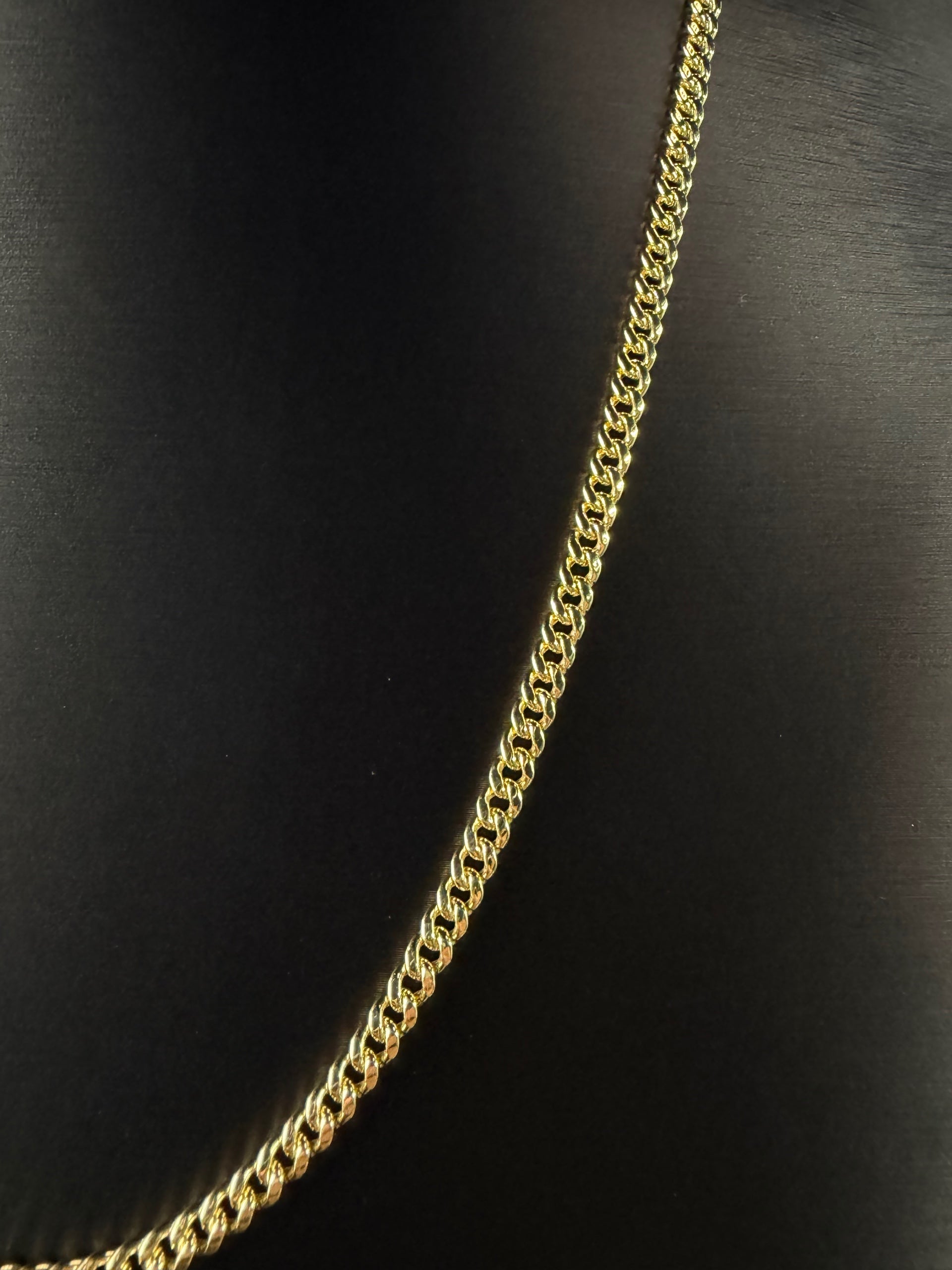 Miami Cuban gold chain  3.75mm 10k