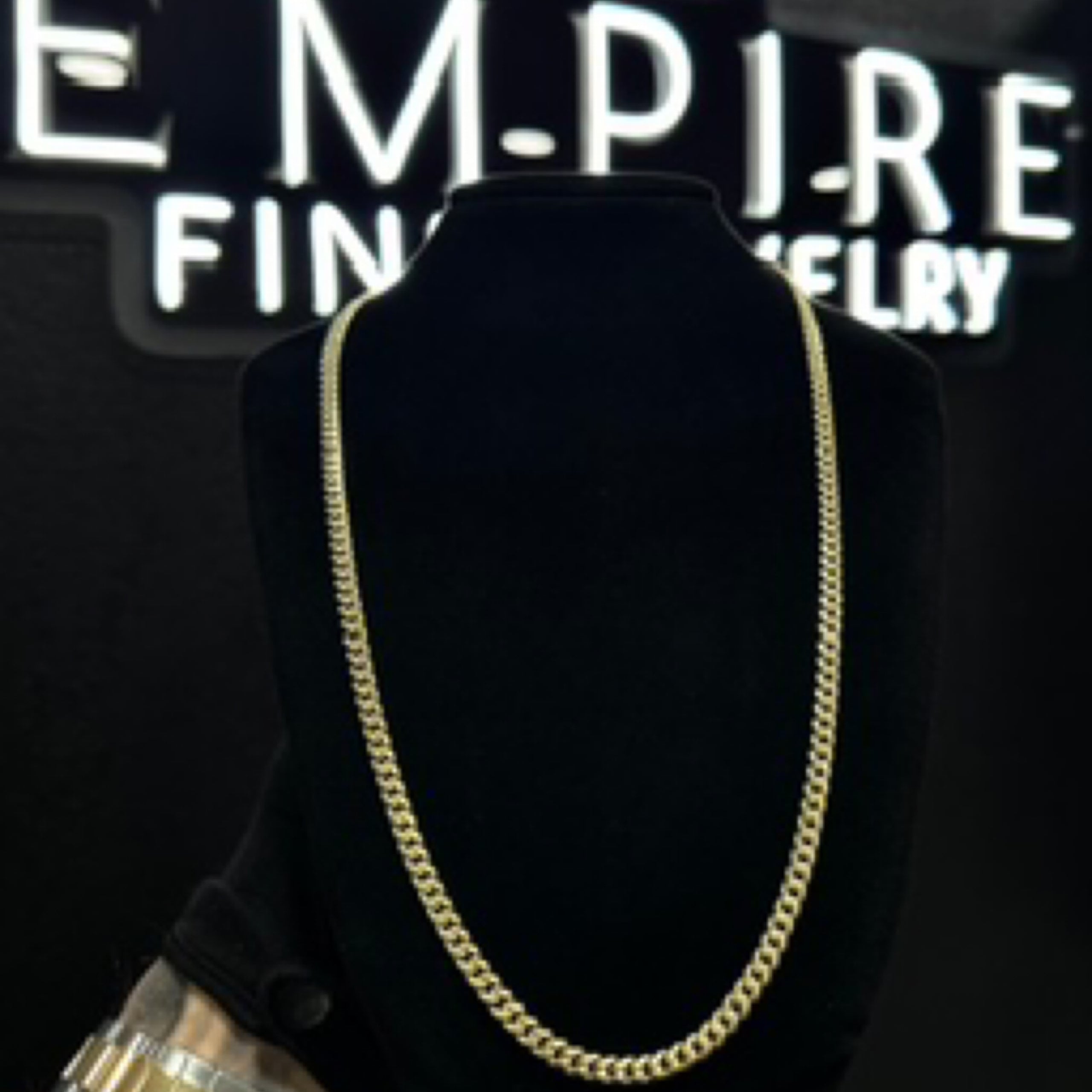Miami Cuban Gold Chain 22” 4.5mm 14k