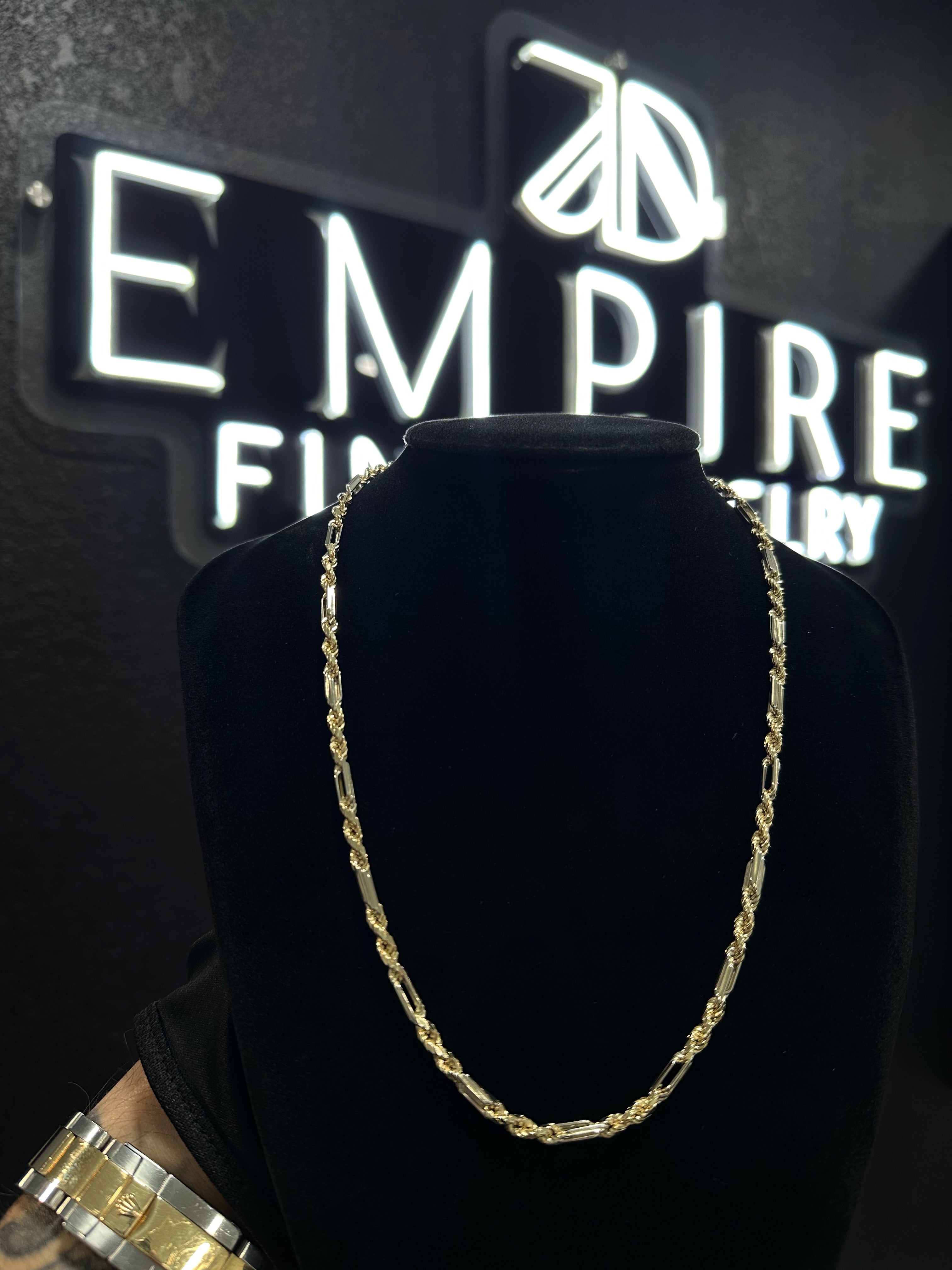 Milano Gold Chain 14k 3.5mm