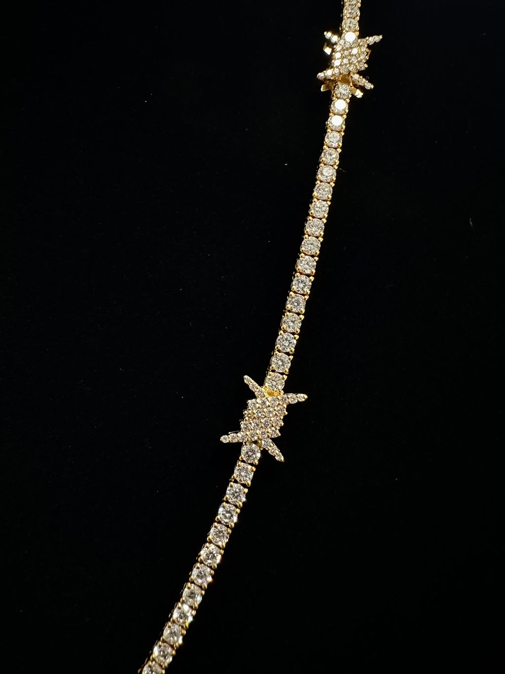 Wire Diamond Chain 14k 20"