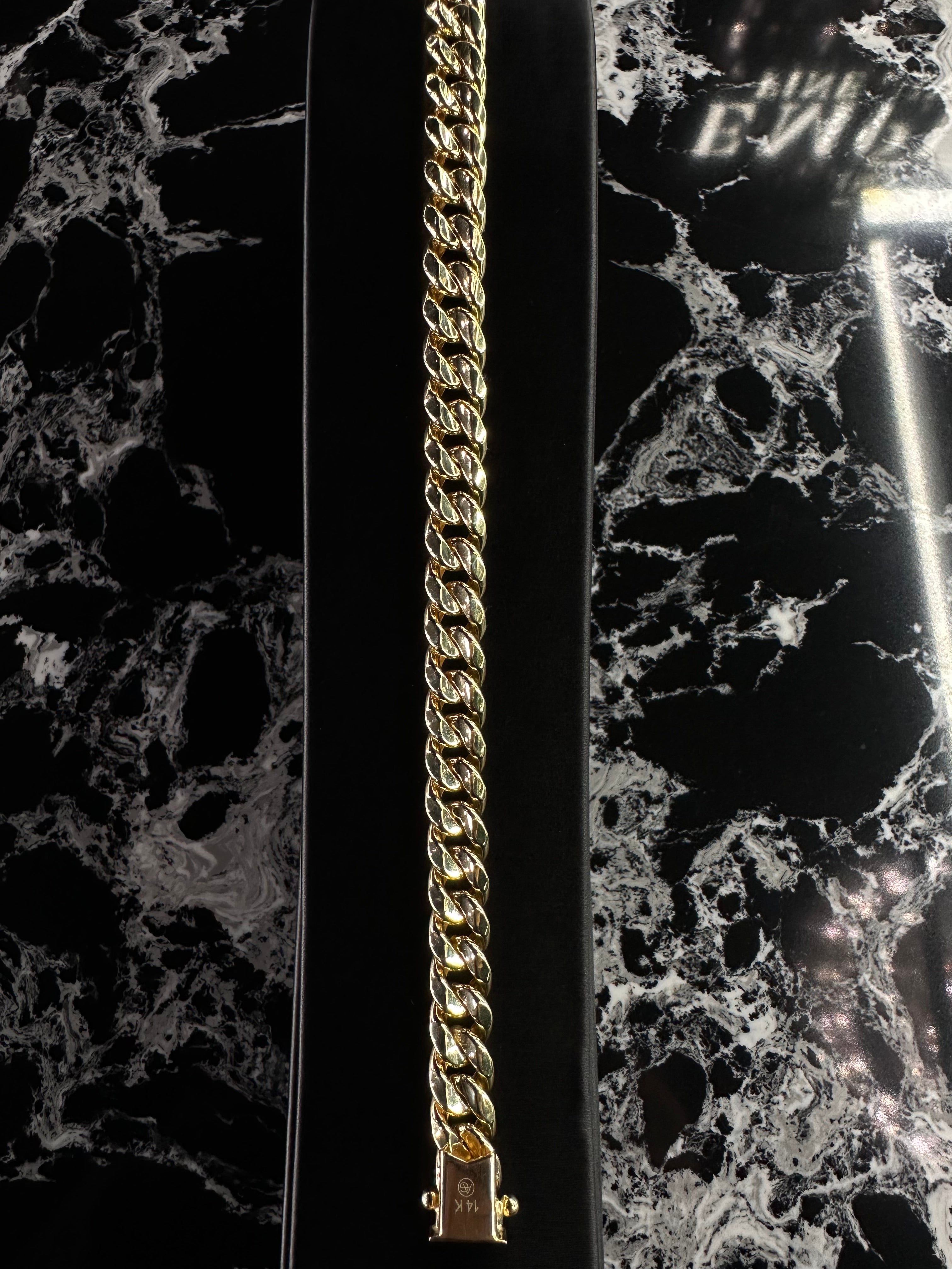 MIAMI CUBAN BRACELET 14K