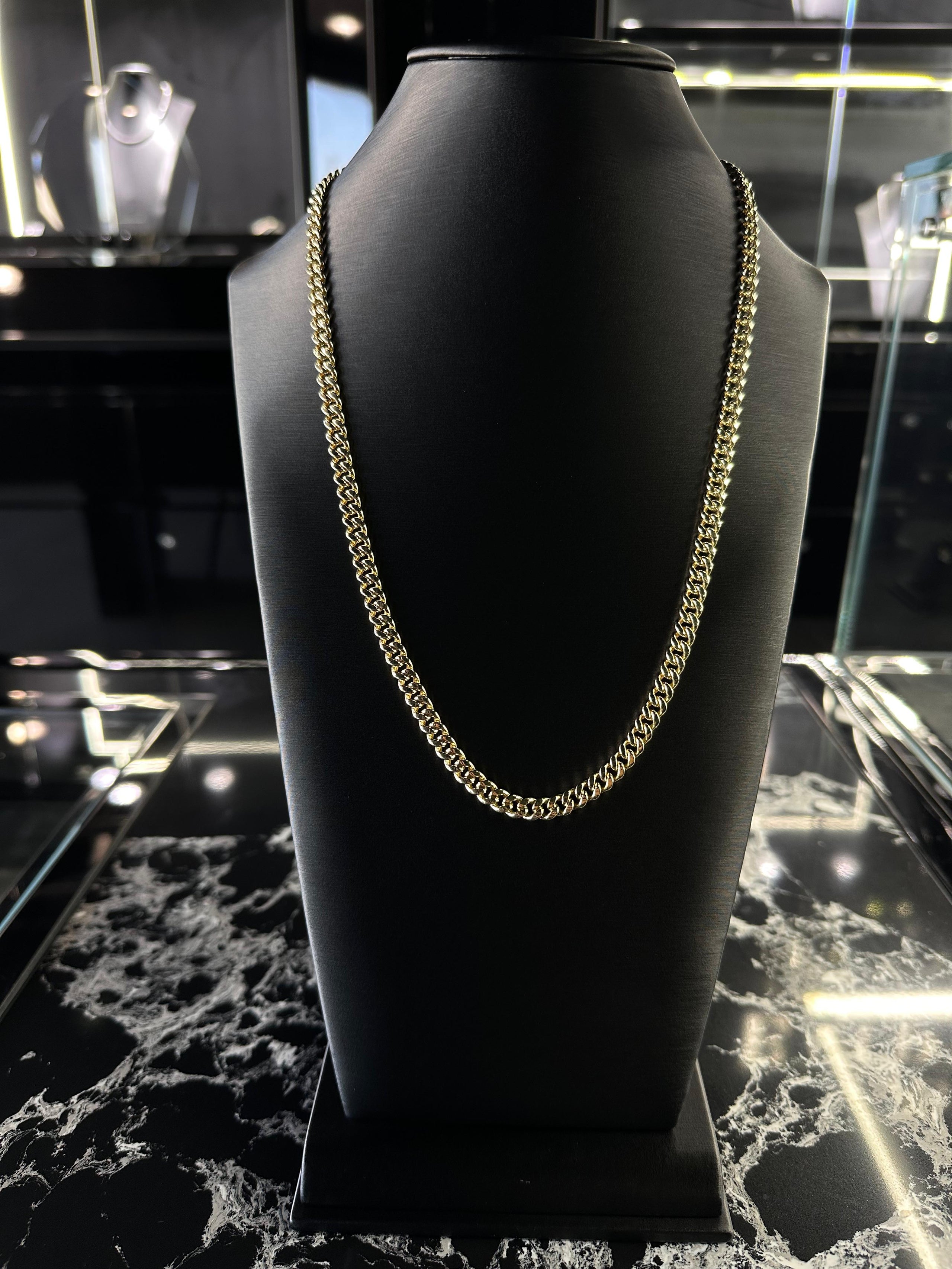 Miami Cuban Gold Chain 6.2mm 14k