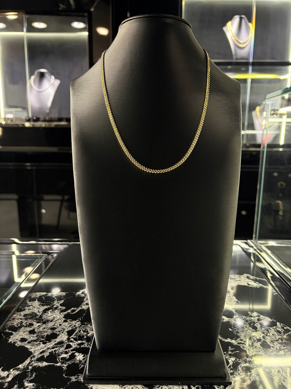 Miami Cuban gold chain  3.75mm 10k