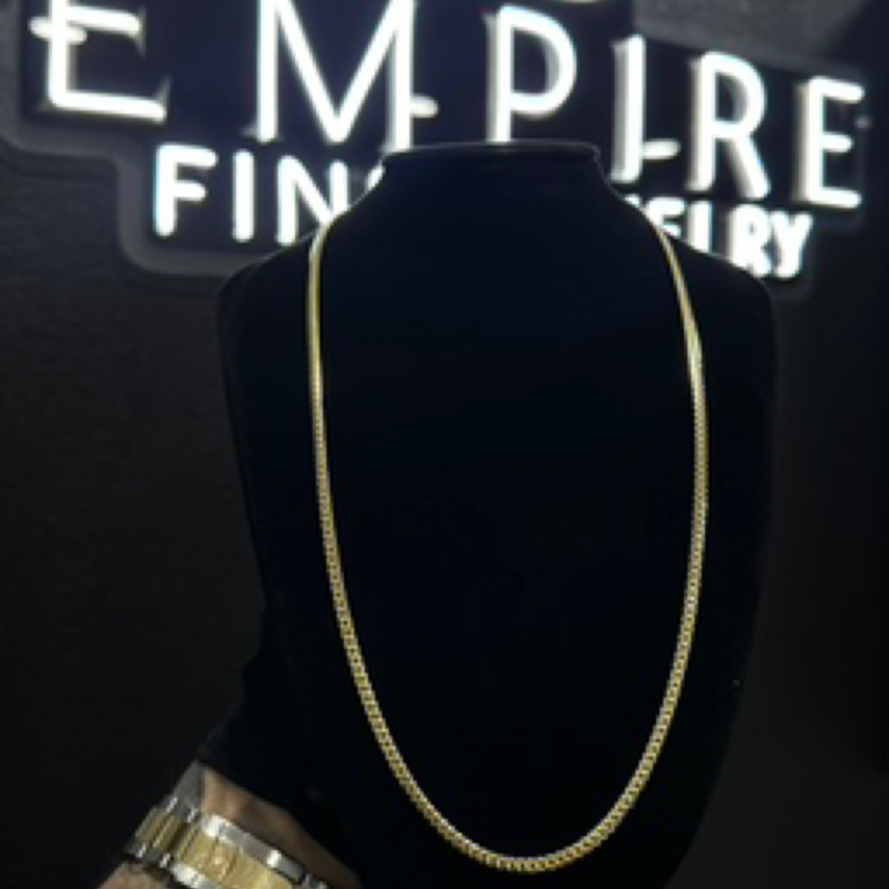 Miami Cuban Gold Chain 22” 3mm 14k