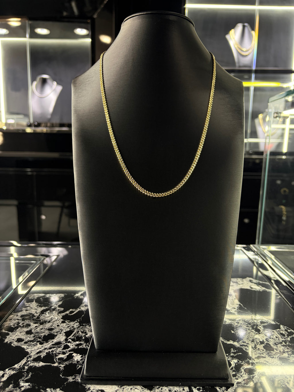 Miami Cuban gold chain  3.75mm 10k