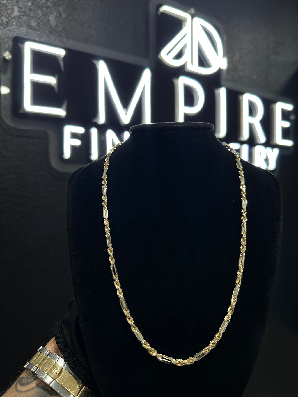 Milano Gold Chain 14k 3.5mm