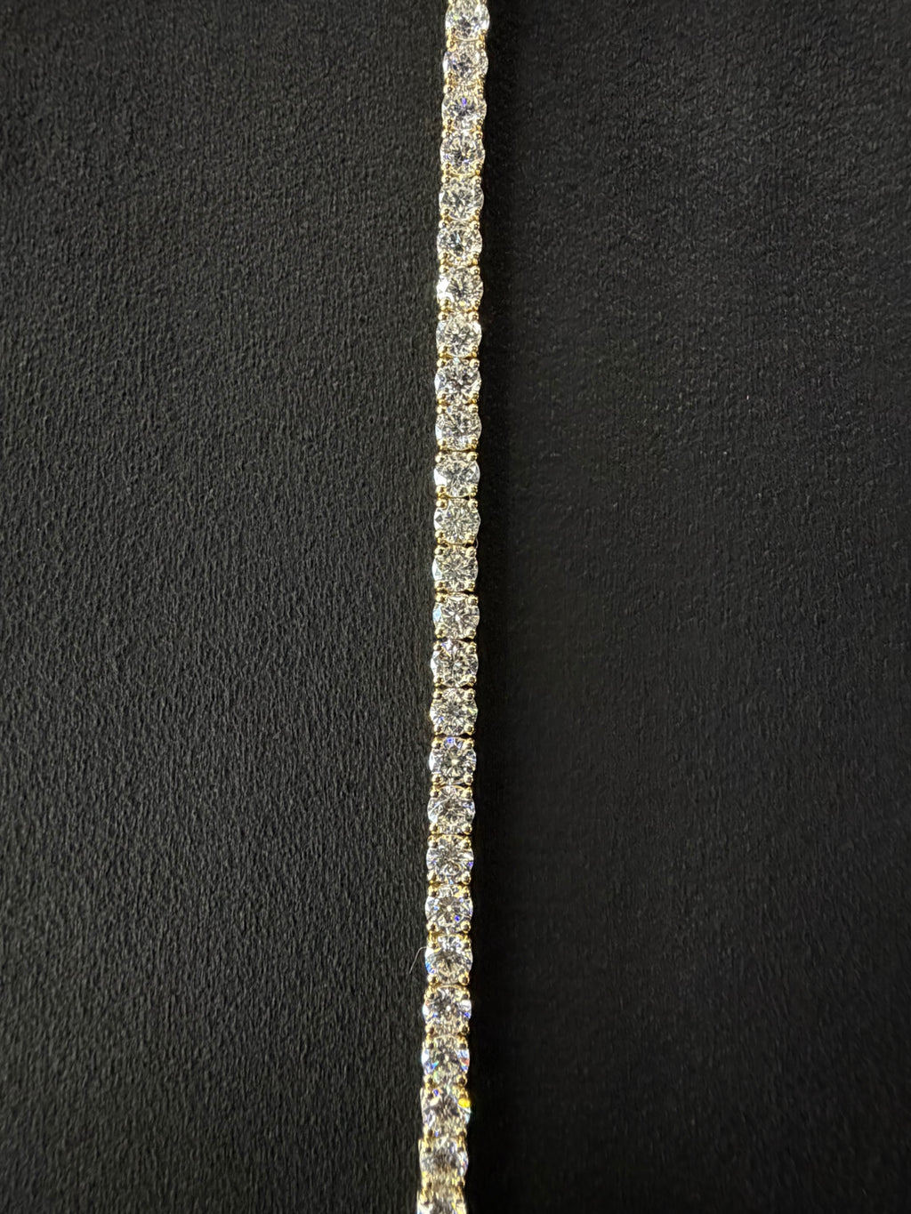 tennis bracelet lab diamond 14k