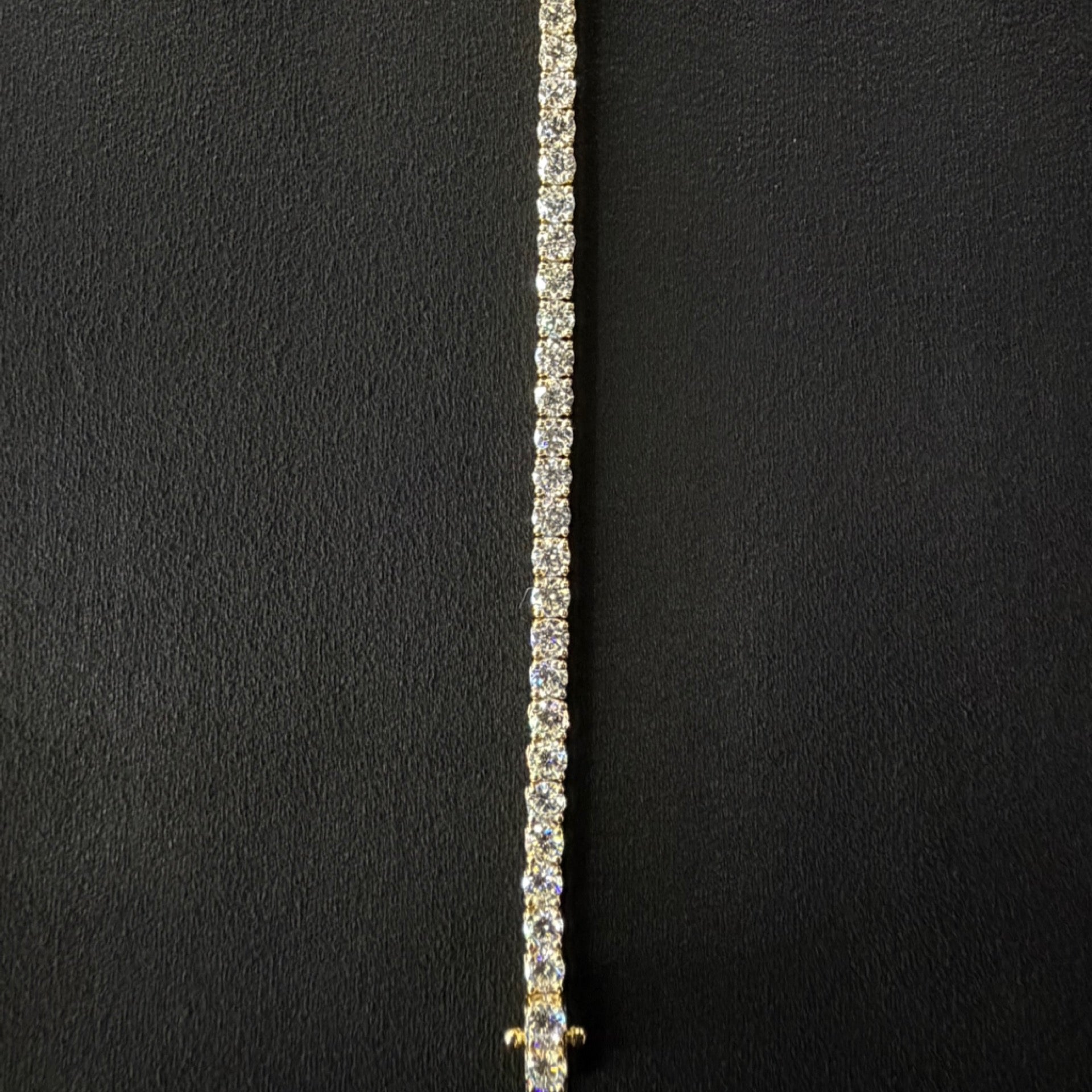 tennis bracelet lab diamond 14k