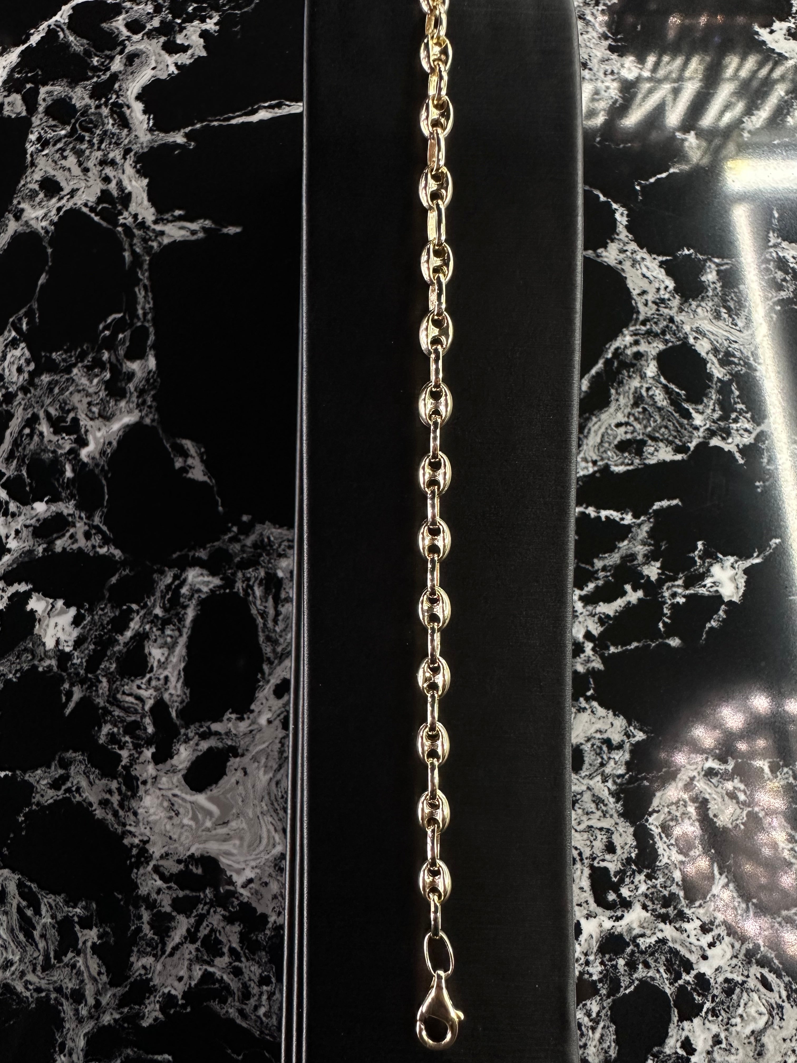 GUCCI LINK BRACELET 14K