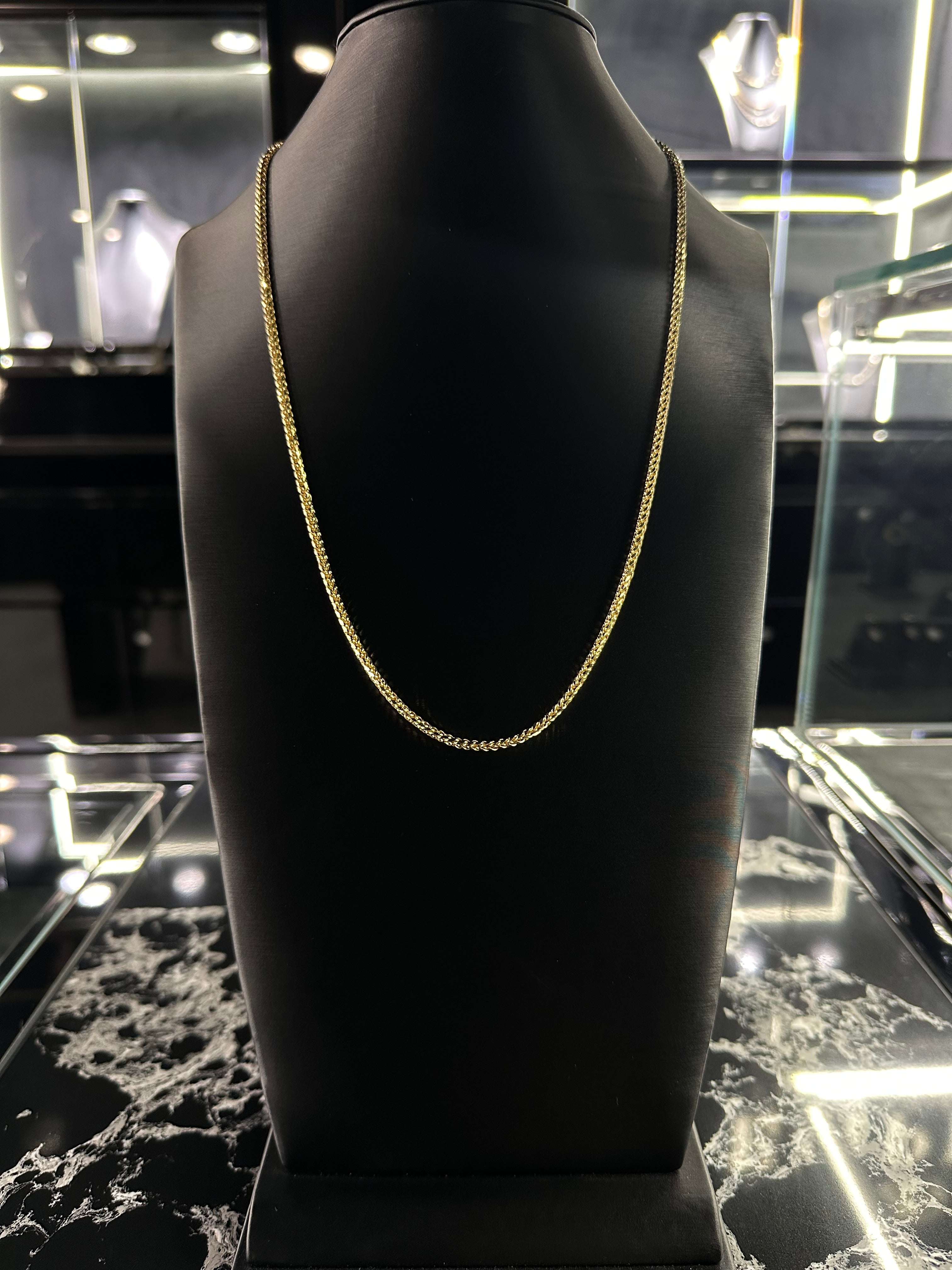 PALM GOLD CHAIN 14k