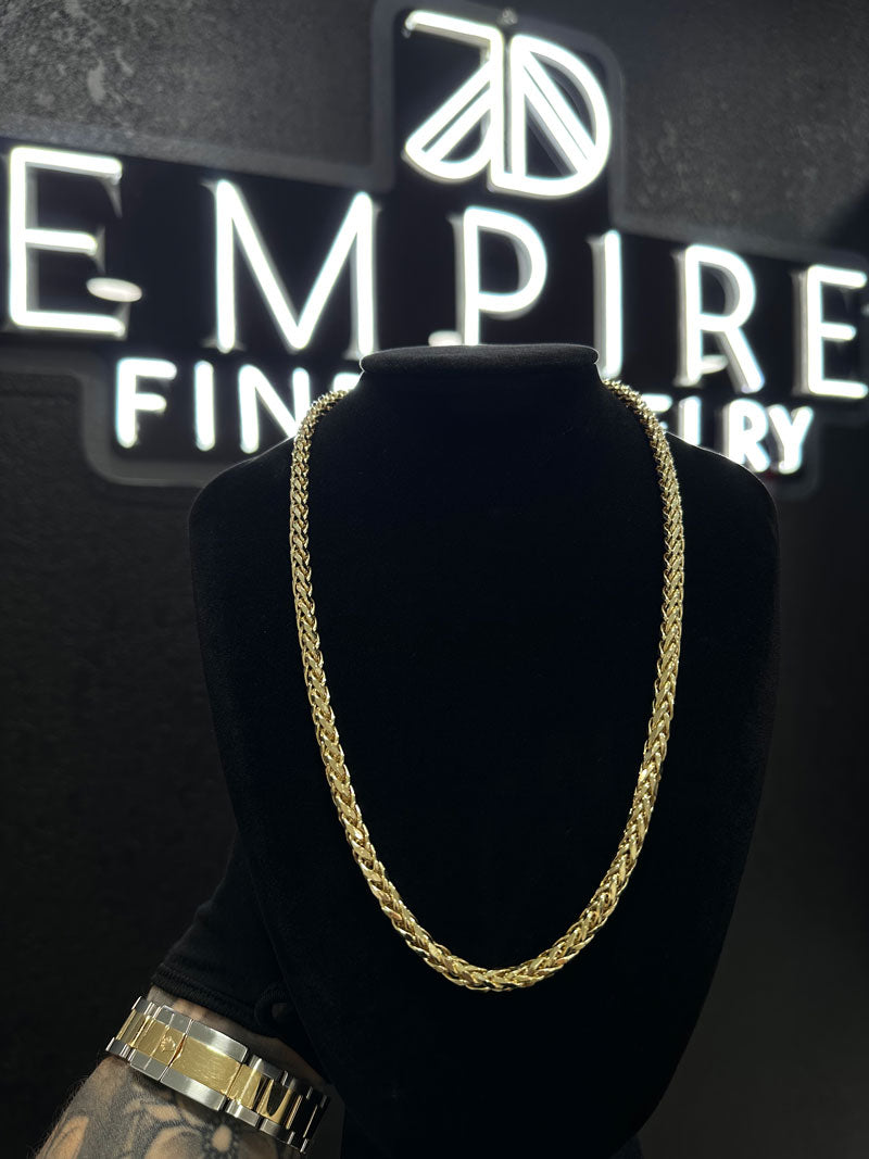 Palm Gold Chain 4.6mm 10k